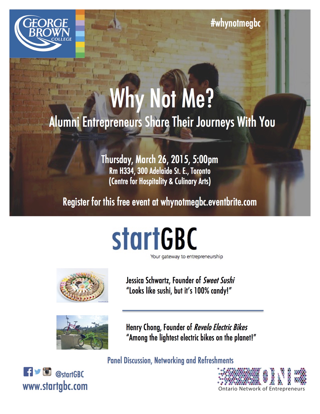 Why Not Me GBC March 2015 Poster