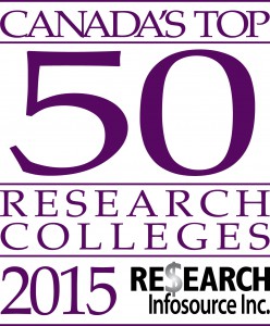 2015 Canada's Top 50 Research Colleges